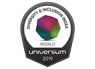 Universum Top 50 Employer for Diversity & Inclusion 2019